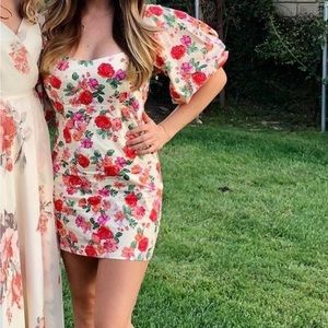 Zara Floral Mini dress
